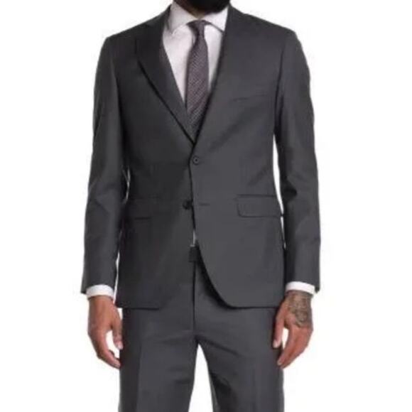 ALTON LANE Mercantile Suit Jacket 46R Grey Tailored Fit Blazer Sports Coat NWOT - Picture 1 of 8